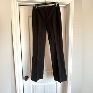 Women’s Donna Karan New York 8 Black Straight Leg Ponte Pants‎